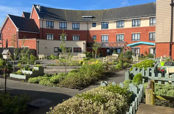 Cavell Court - outside view of care home