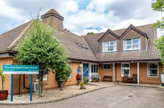 Woodland Care Home - outside view of care home