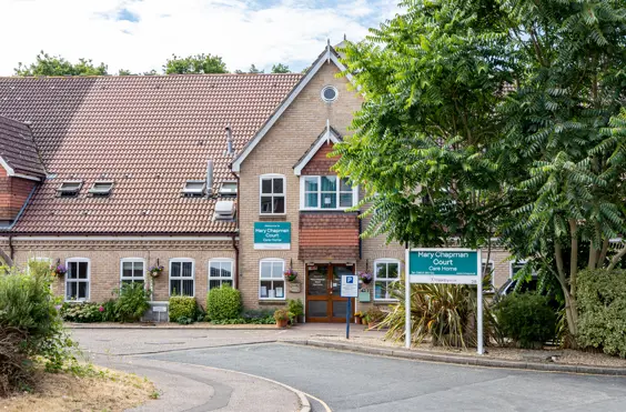 Mary Chapman Court - An outside view of the home