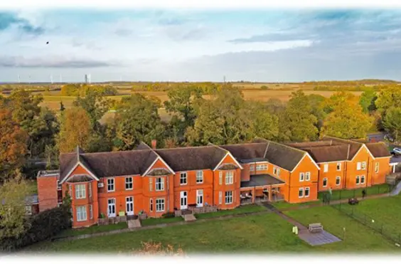 Eltisley Manor - An outside view of the home