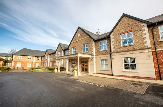 Hunters Down Care Home - outside view of care home