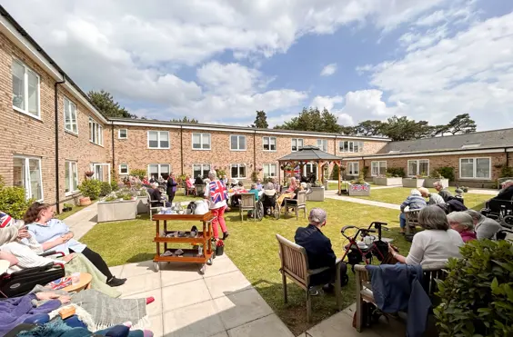 Downham Grange - outside view of care home