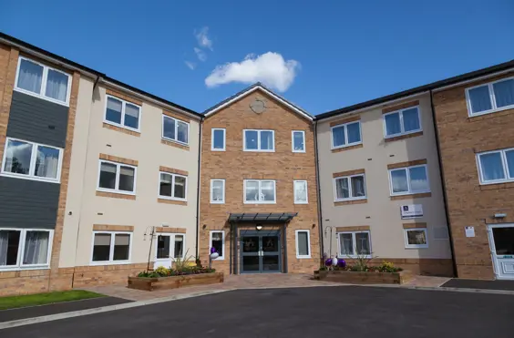 Clayburn Court - outside view of care home