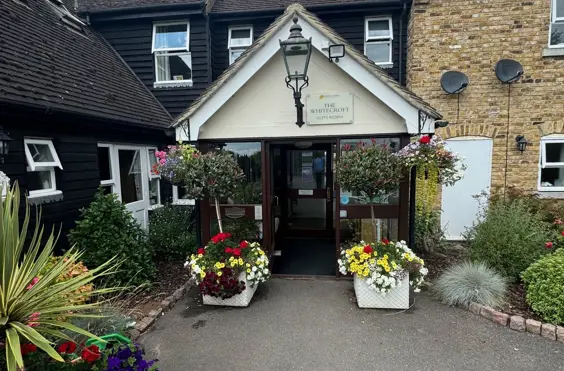 The Whitecroft - outside view of care home