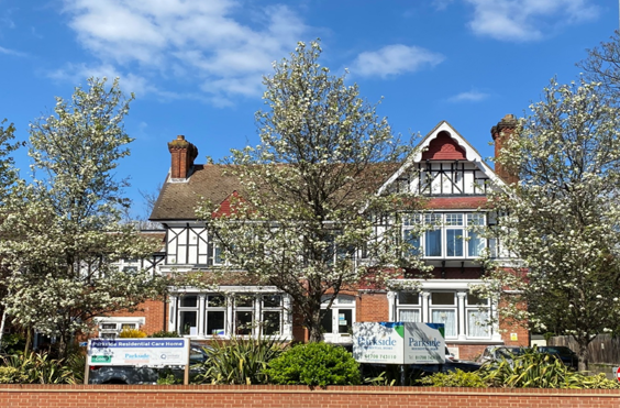 Parkside - outside view of care home