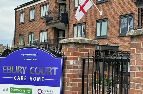 Ebury Court Residential Home Limited - outside view of care home
