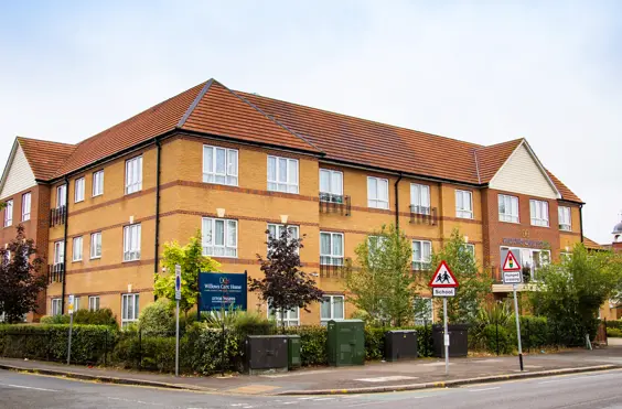 Willows Care Home - outside view of care home