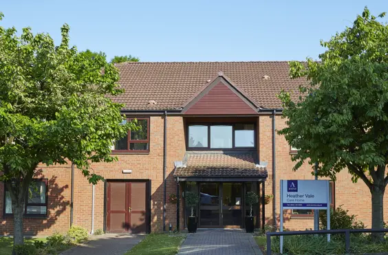 Heather Vale - outside view of care home