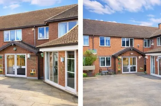 Elm Lodge Care Home - An outside view of the home