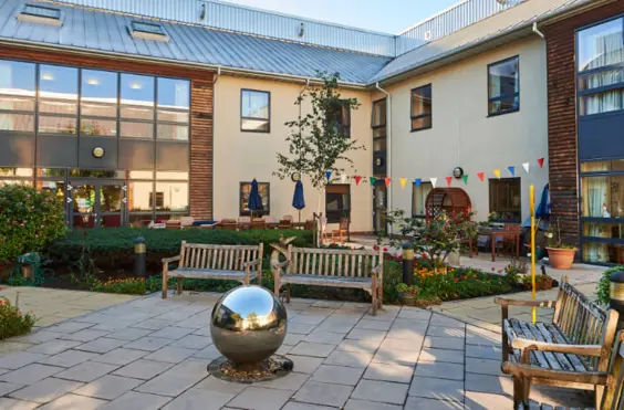 Heavers Court - outside view of care home