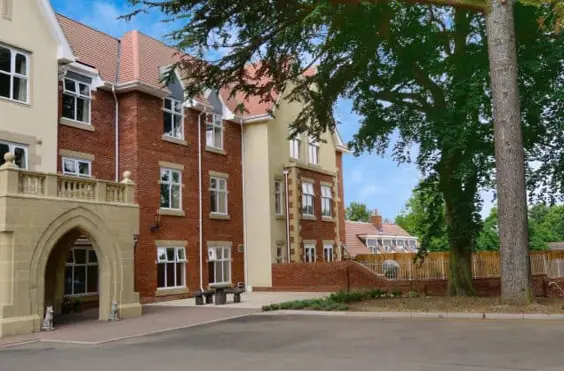 Foxholes Care Home - An outside view of the home