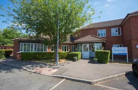 Providence Court - outside view of care home