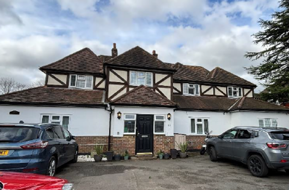 Larkrise - outside view of care home