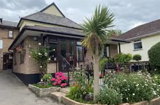 Stafford Hall - outside view of care home
