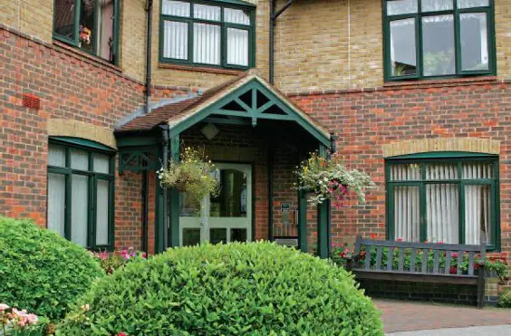 St Edith's Court - outside view of care home