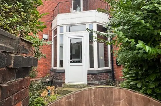 Poplars - outside view of care home