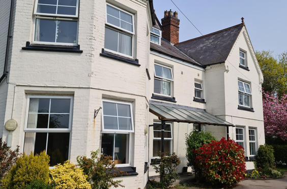 Parkbrook Lodge - outside view of care home