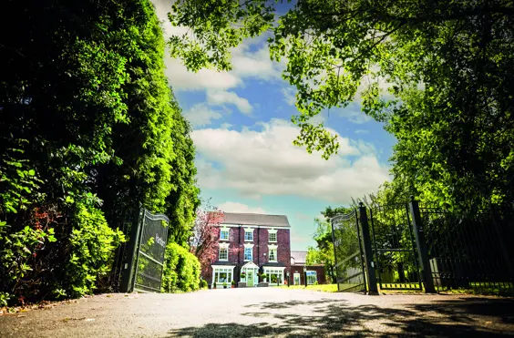 Hanford Manor - outside view of care home