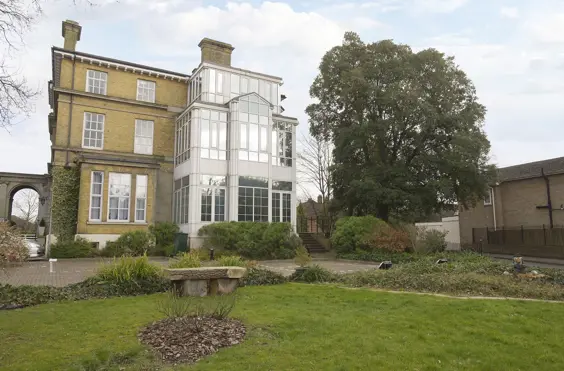 Heathland Court Care Home - outside view of care home