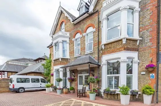 Queens Court - outside view of care home