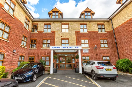 Windmill Lodge Care Home - outside view of care home
