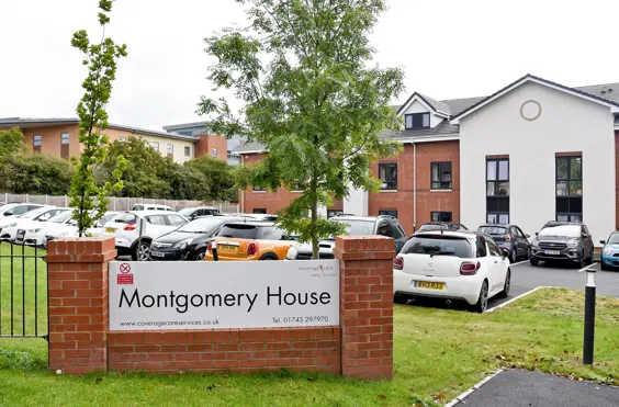 Montgomery House - outside view of care home