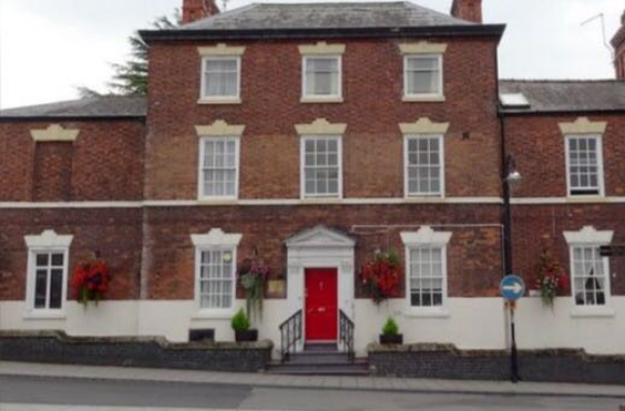 Weston House Residential Home - outside view of care home