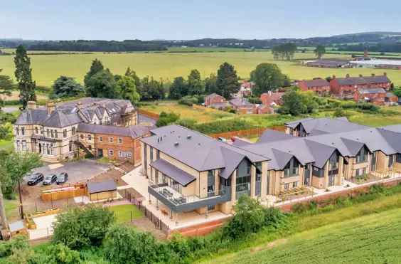 Roden Hall Nursing Home - outside view of care home