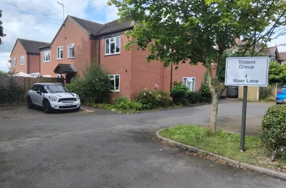 Maer Lane - outside view of care home