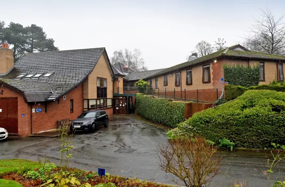 Woodcroft - outside view of care home