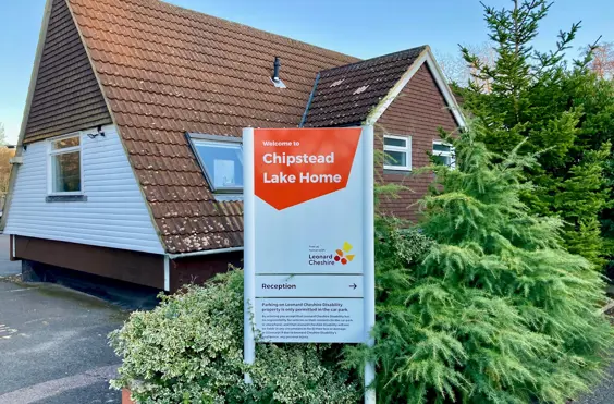 Chipstead Lake - Care Home Physical Disabilities - outside view of care home