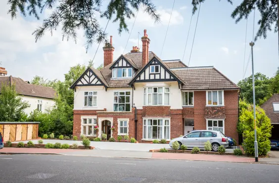 Warwick Park Care Home - outside view of care home