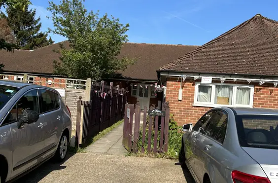 May Lodge - outside view of care home