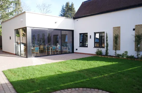 Woodlands Care Home - outside view of care home