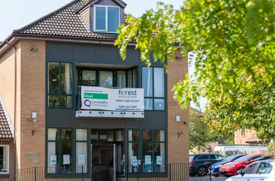 Forest Care Village Elstree and Borehamwood - outside view of care home