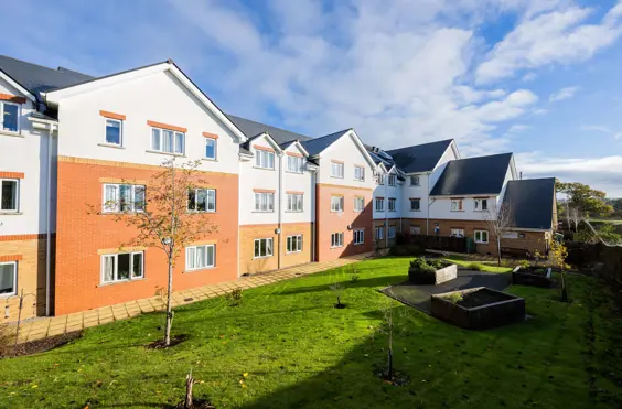 Perry Manor - outside view of care home