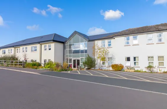 The Lawns Nursing Home - outside view of care home