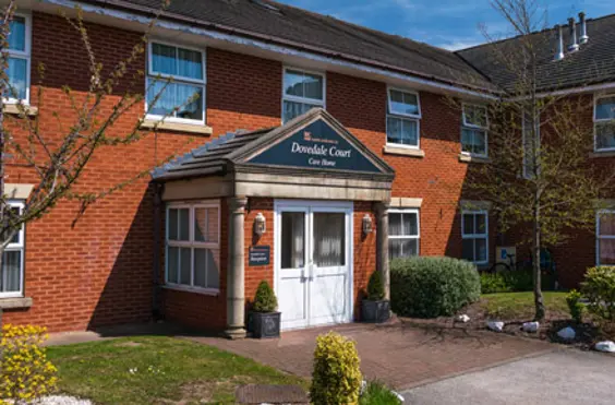 Dovedale Court - outside view of care home