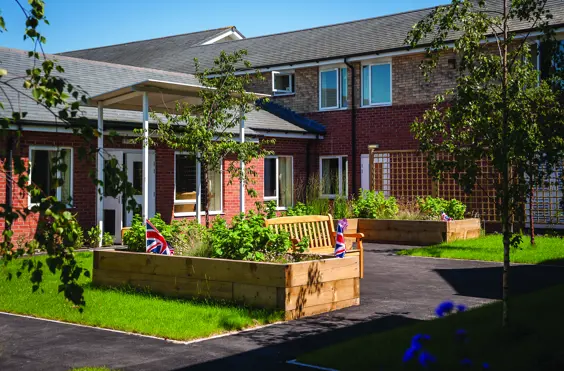 Waterside House - outside view of care home