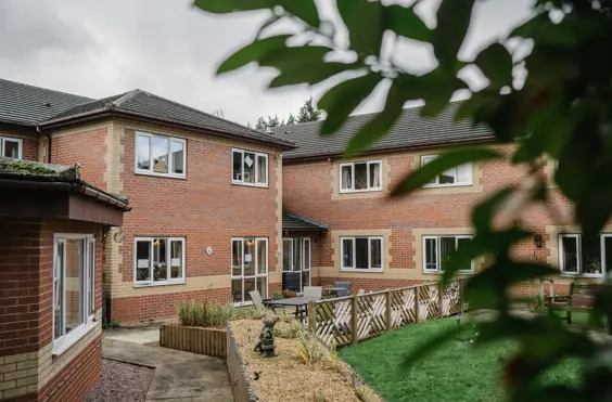 Hampton Court Care Home - outside view of care home