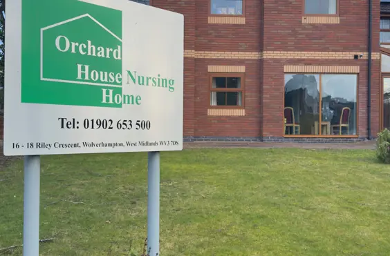 Orchard House Nursing Home - outside view of care home