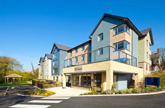 The Amwell - outside view of care home