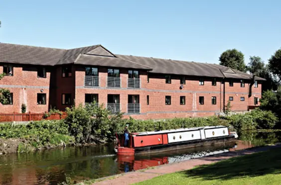 Waterside Care Home - outside view of care home