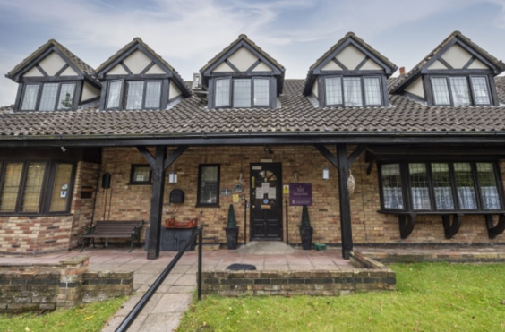 The Tudors Care Home - outside view of care home