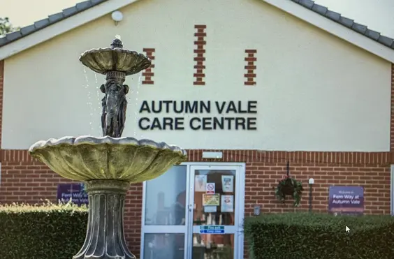 Autumn Vale Care Centre - outside view of care home