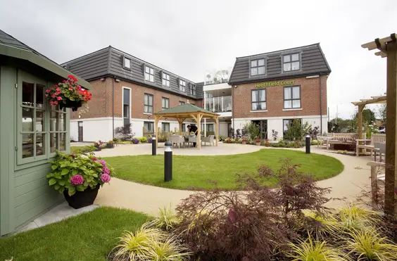 Heathfield Court Care Home - outside view of care home