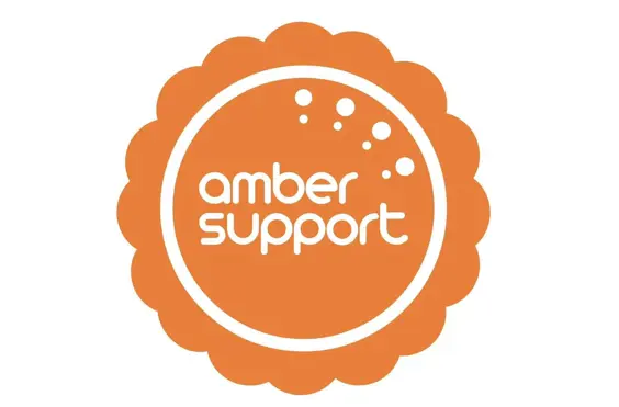 Amber Support Services - A company logo