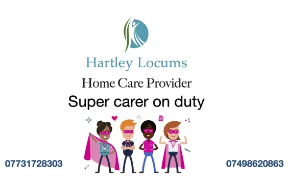 Hartley Locums - A company logo