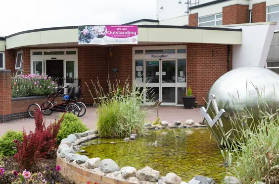Devonshire Court - outside view of care home