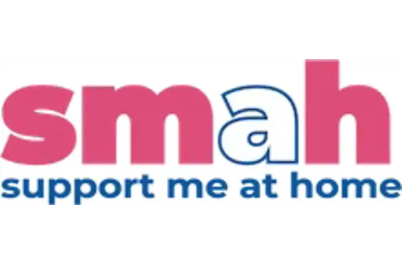 Support Me at Home - A company logo